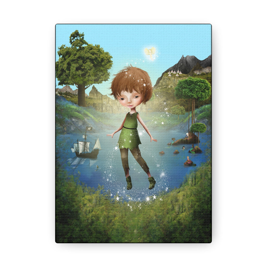 Peter Pan in Neverland · Canvas Print