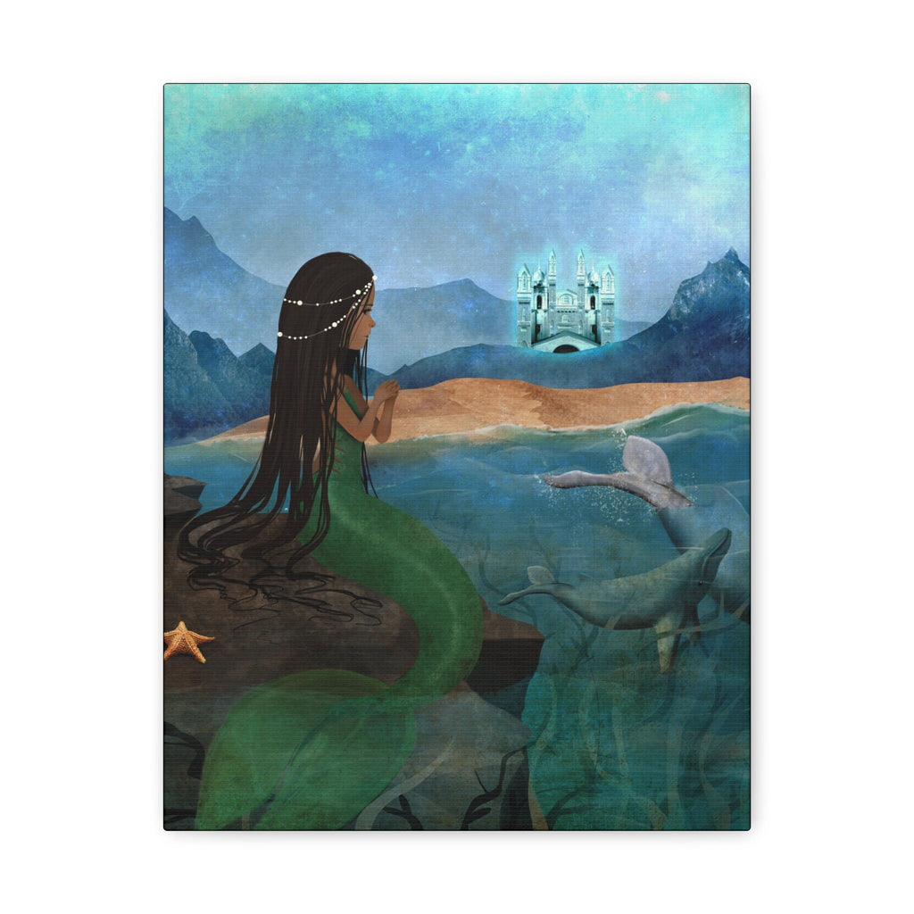 The Little Mermaid · Canvas Print