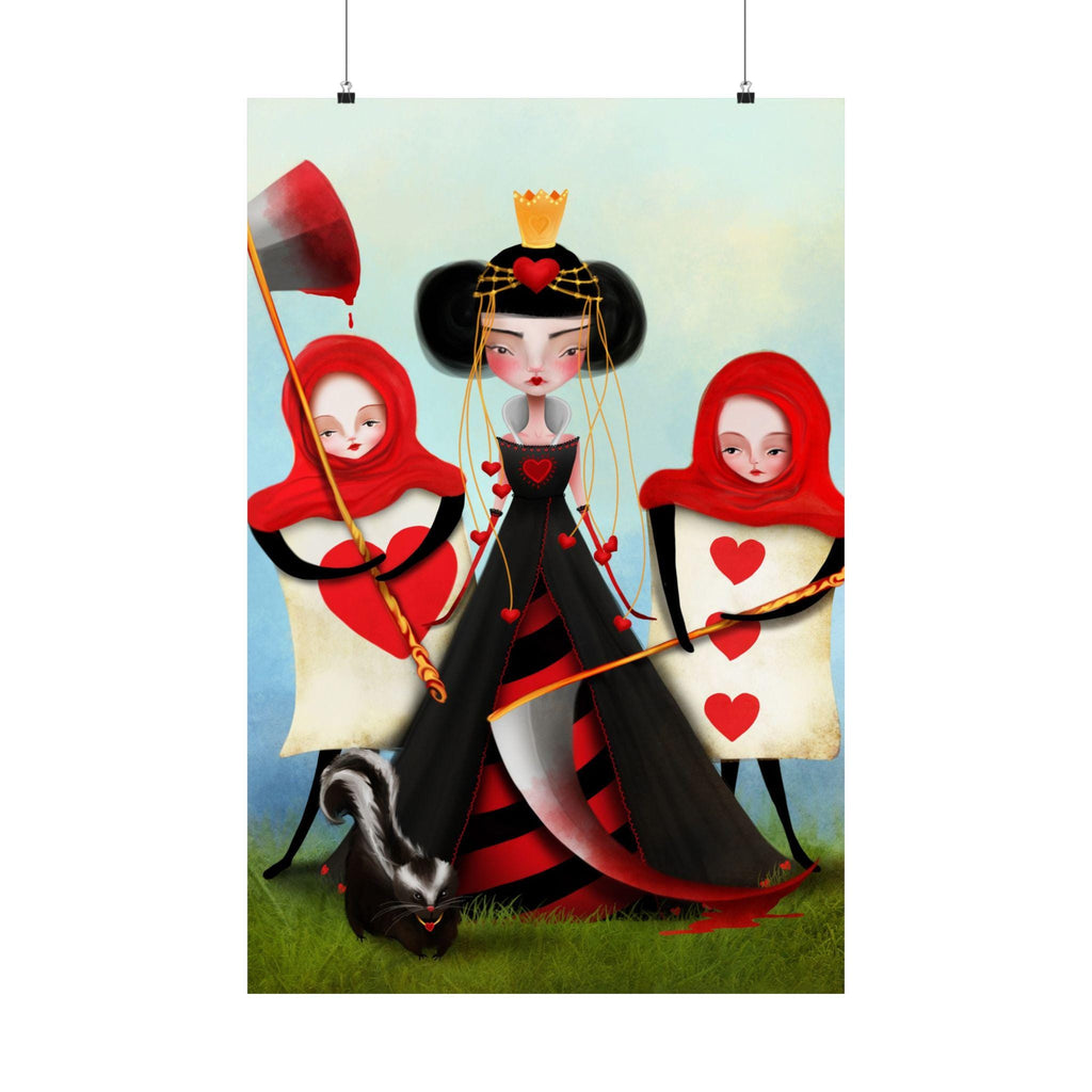 The Queen of Hearts · Poster Print