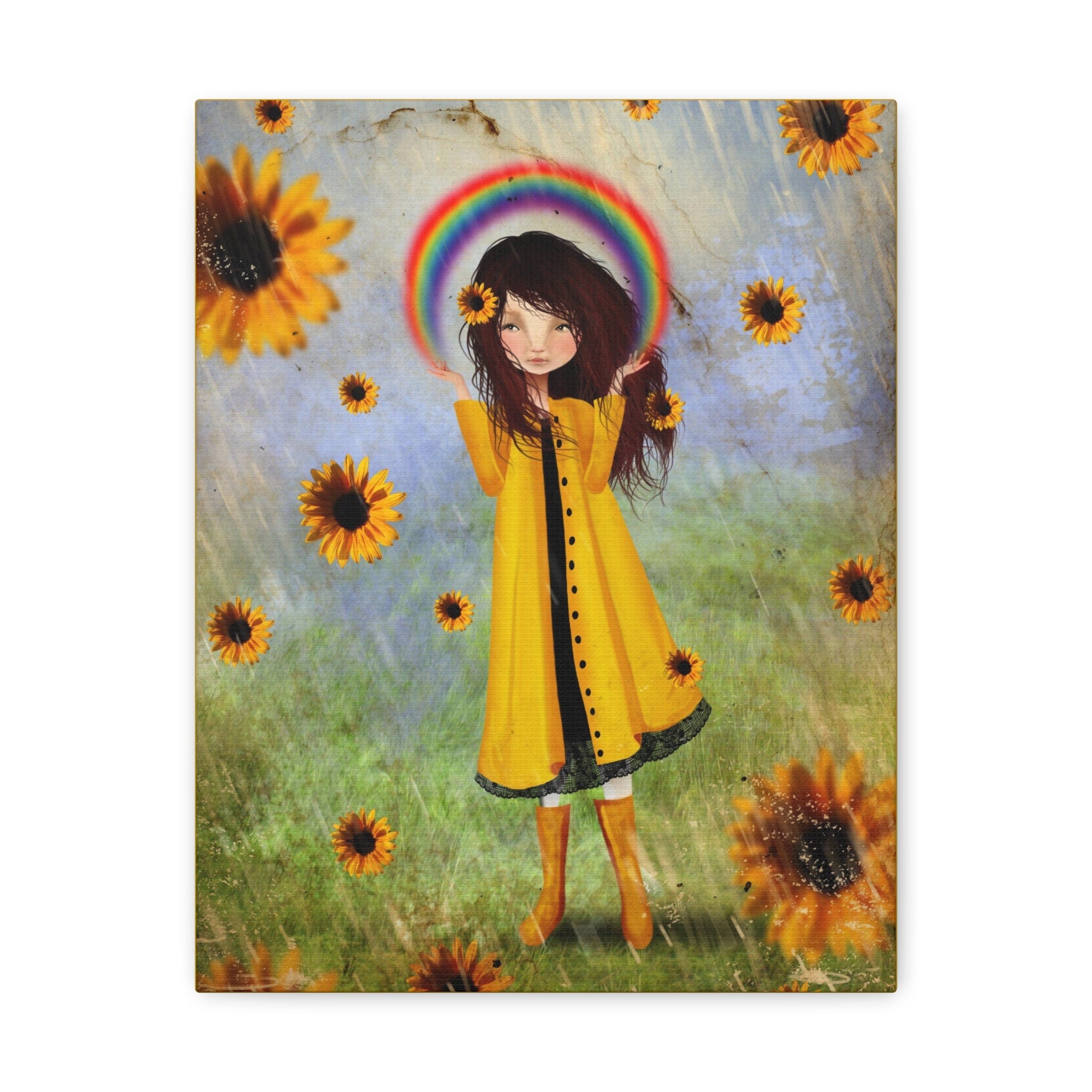Babe Rainbow · Canvas Print