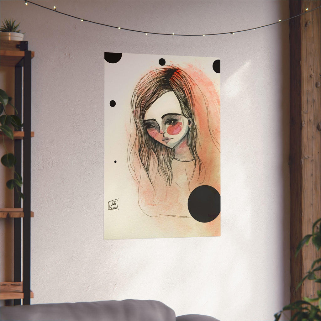 Lady · Poster Print