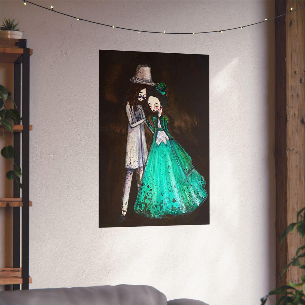Dracula and Mina · Poster Print