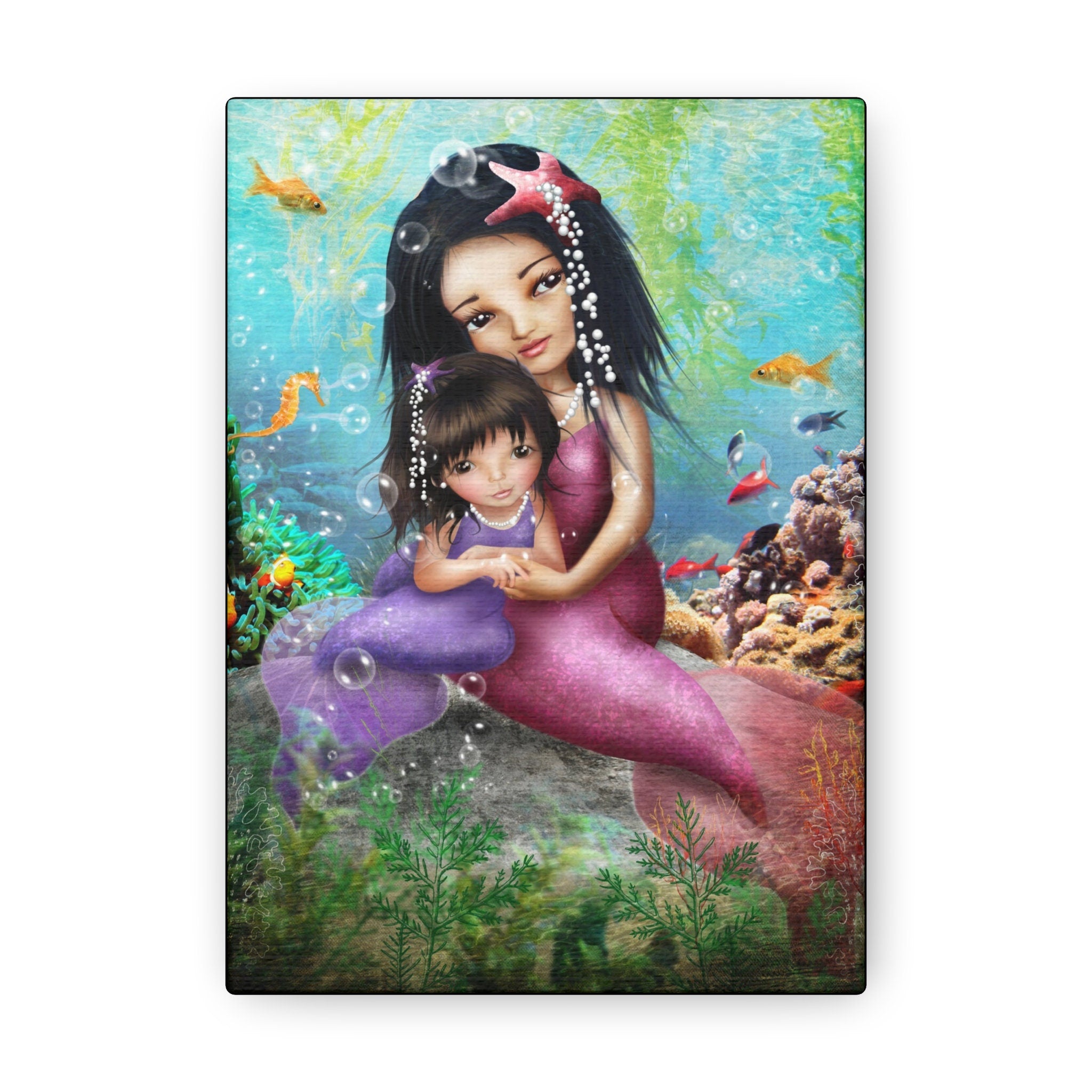 Water Baby · Canvas Print