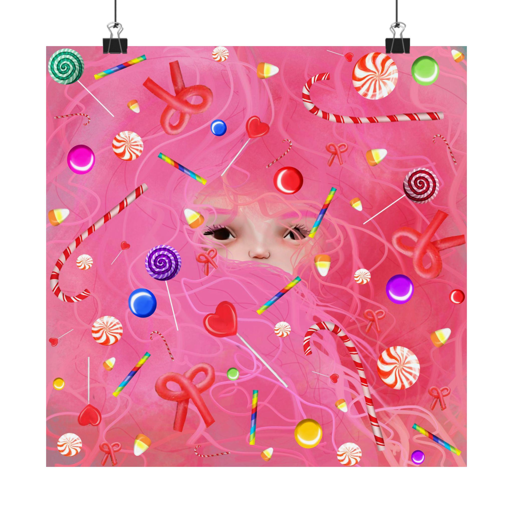 Hair · Poster Print