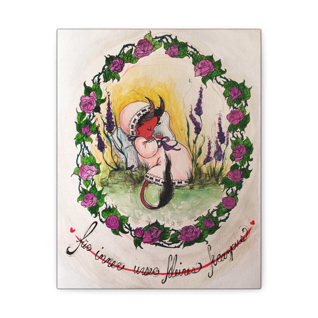 Baby Krampus · Canvas Print