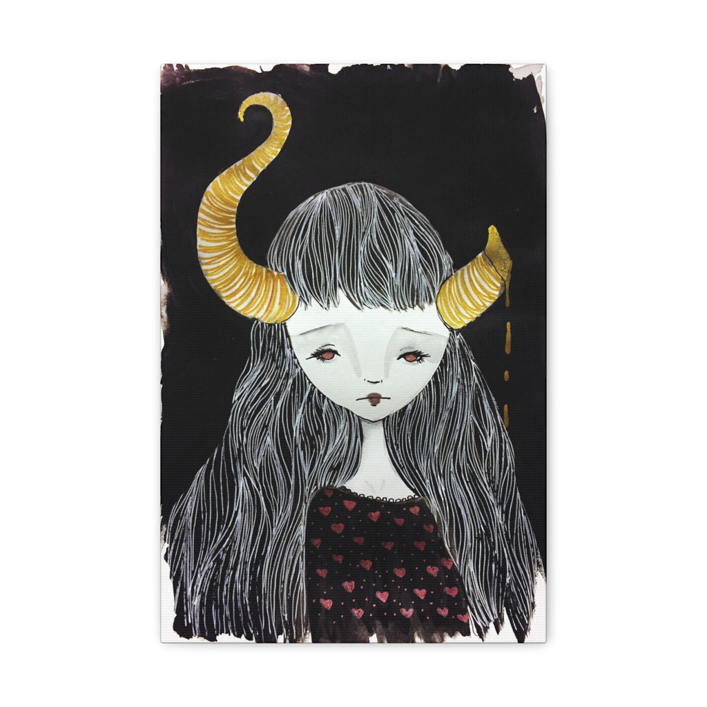 Golden Fawn · Canvas Print