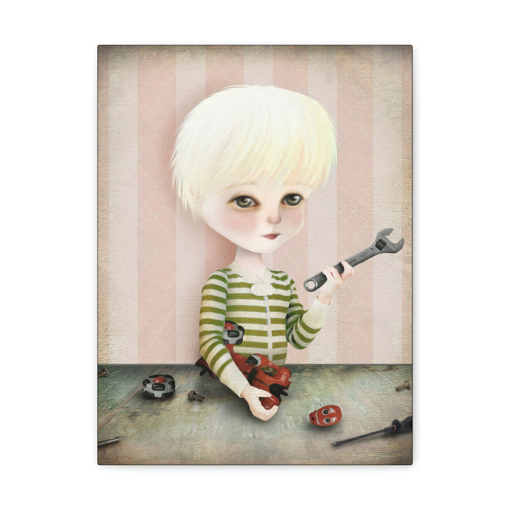 The Reverse Engineer · Canvas Print