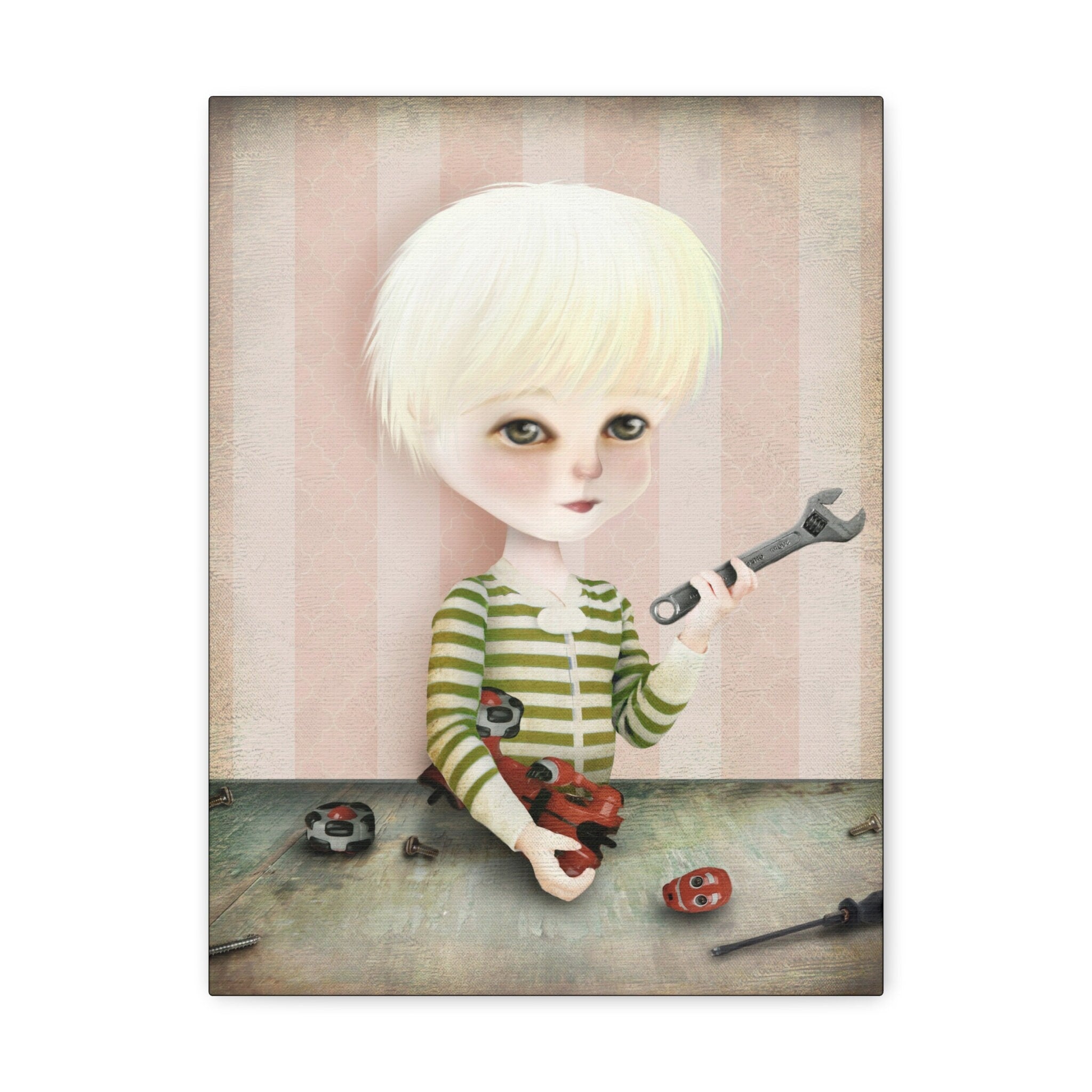 The Reverse Engineer · Canvas Print
