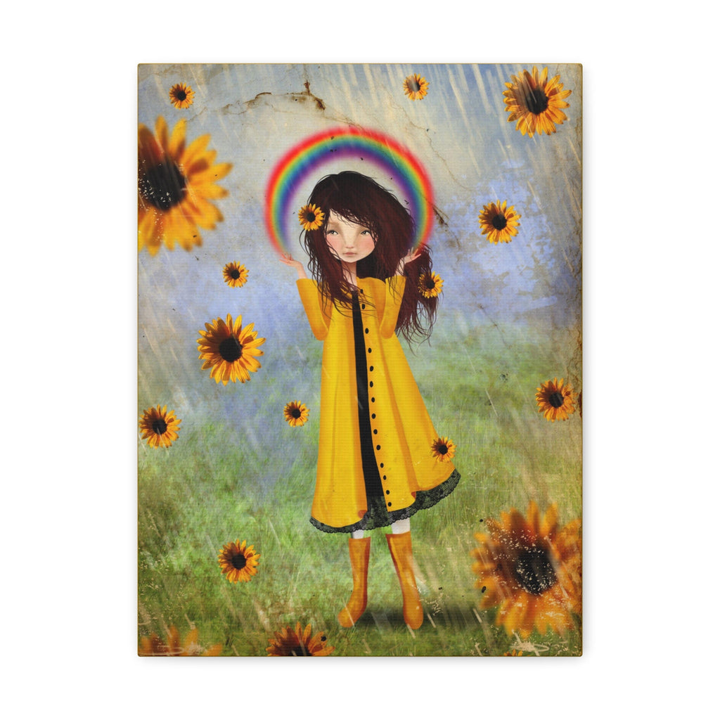 Babe Rainbow · Canvas Print