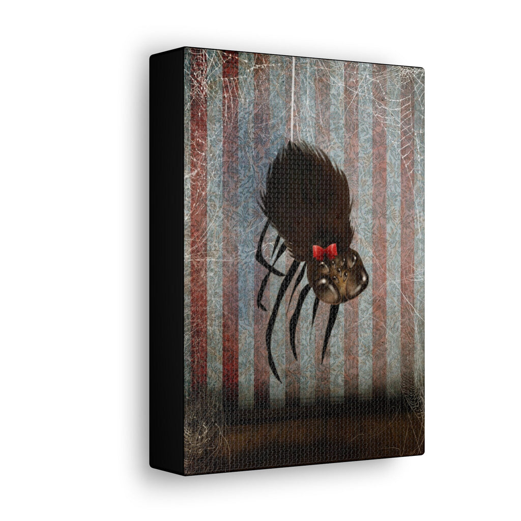 Miss Spider on her Own · Canvas Print