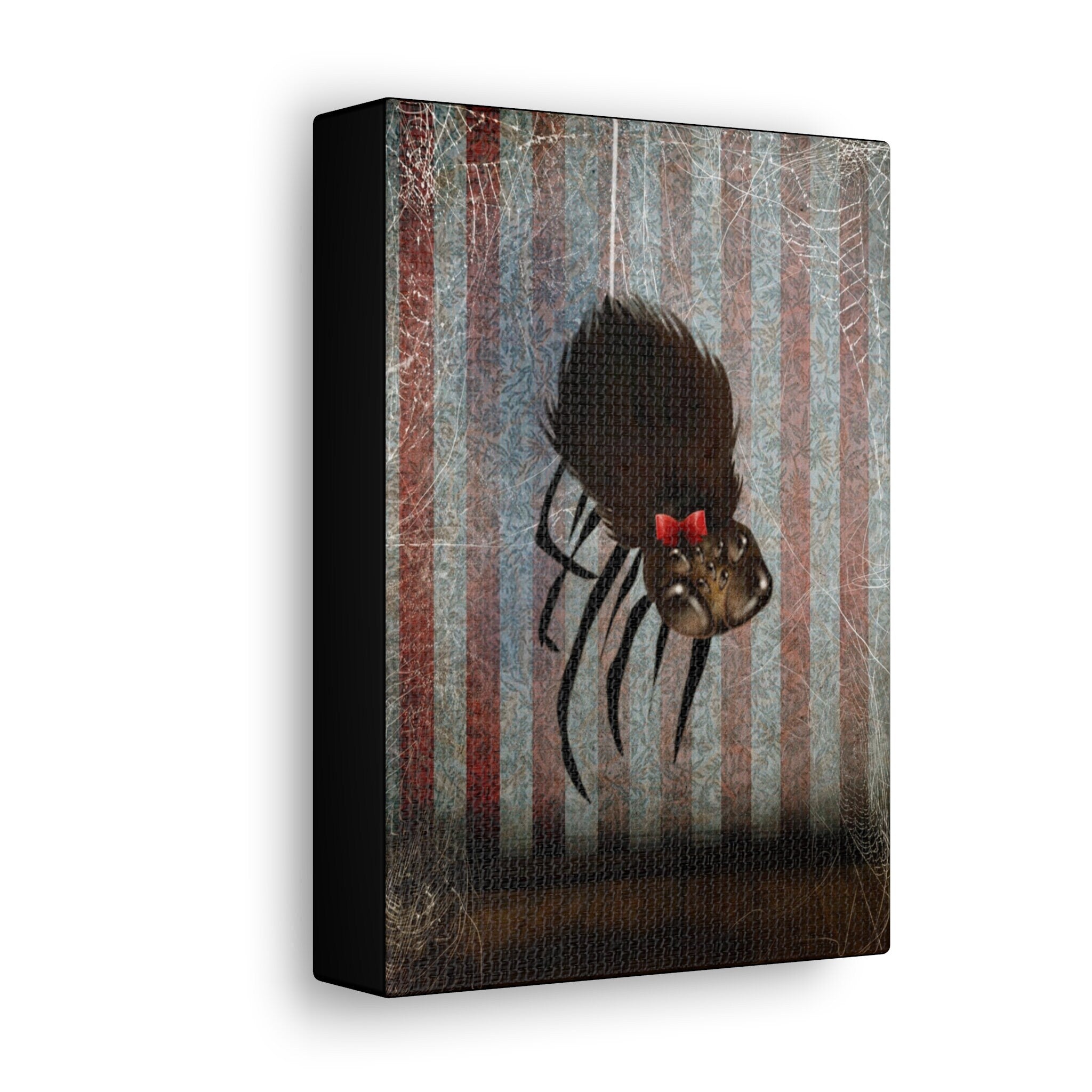 Miss Spider on her Own · Canvas Print