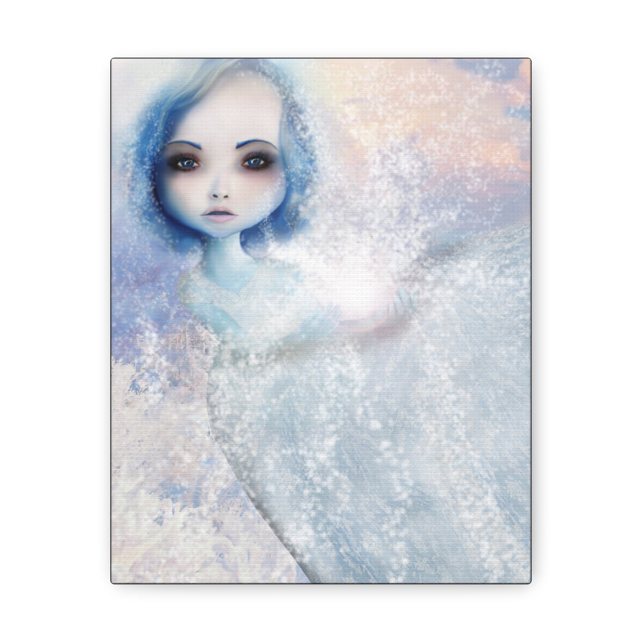 The Snow Spirit · Canvas Print