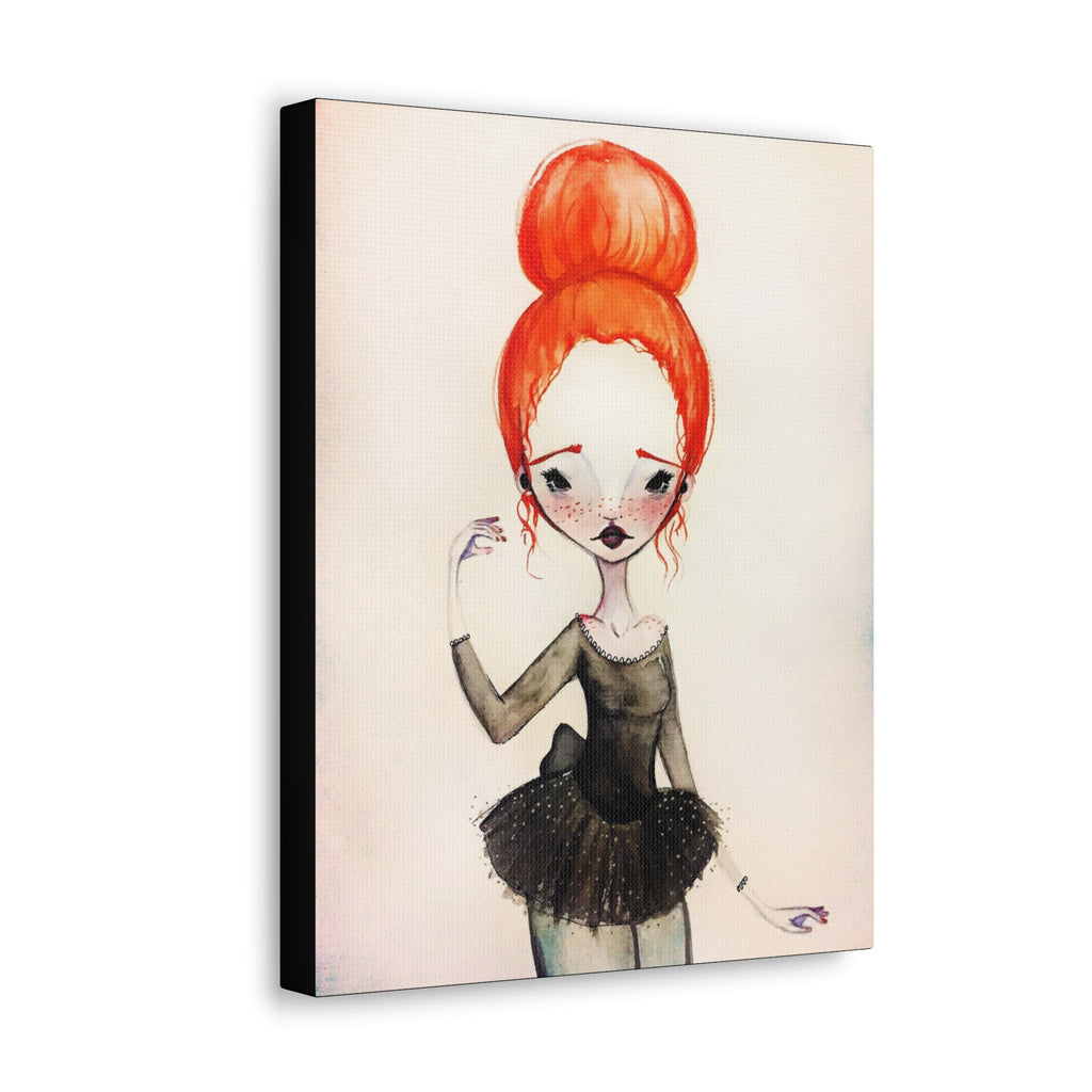 Ginger Ballerina · Canvas Print