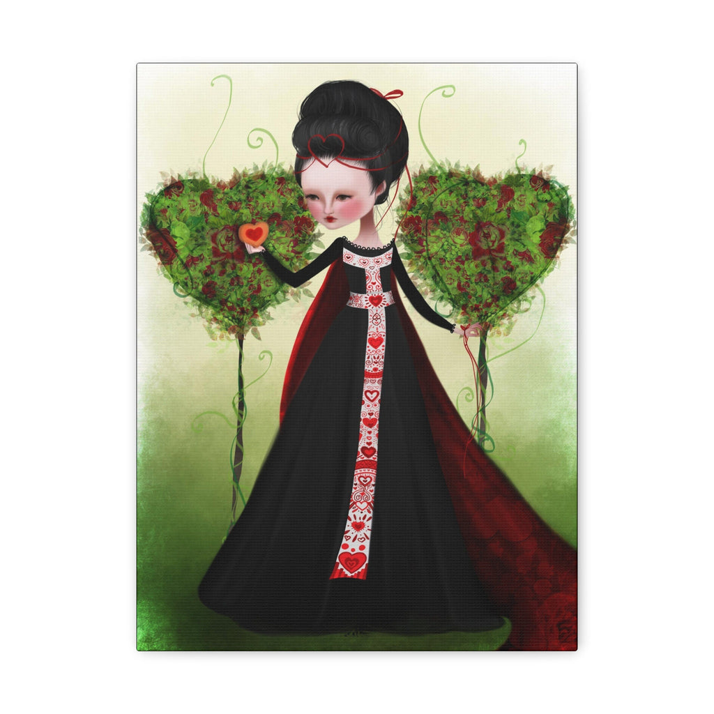 Queen of Hearts · Canvas Print