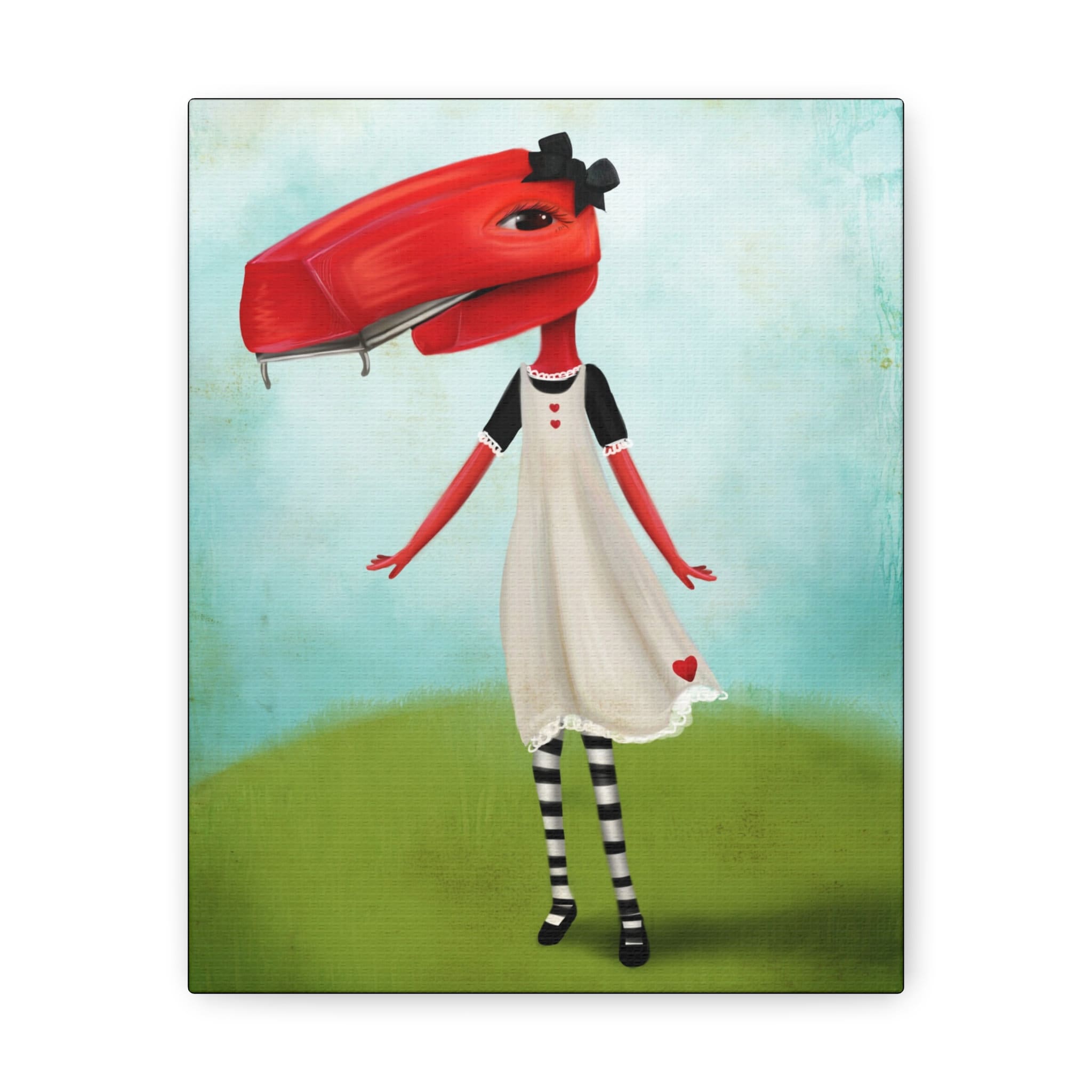 Staplegator · Canvas Print