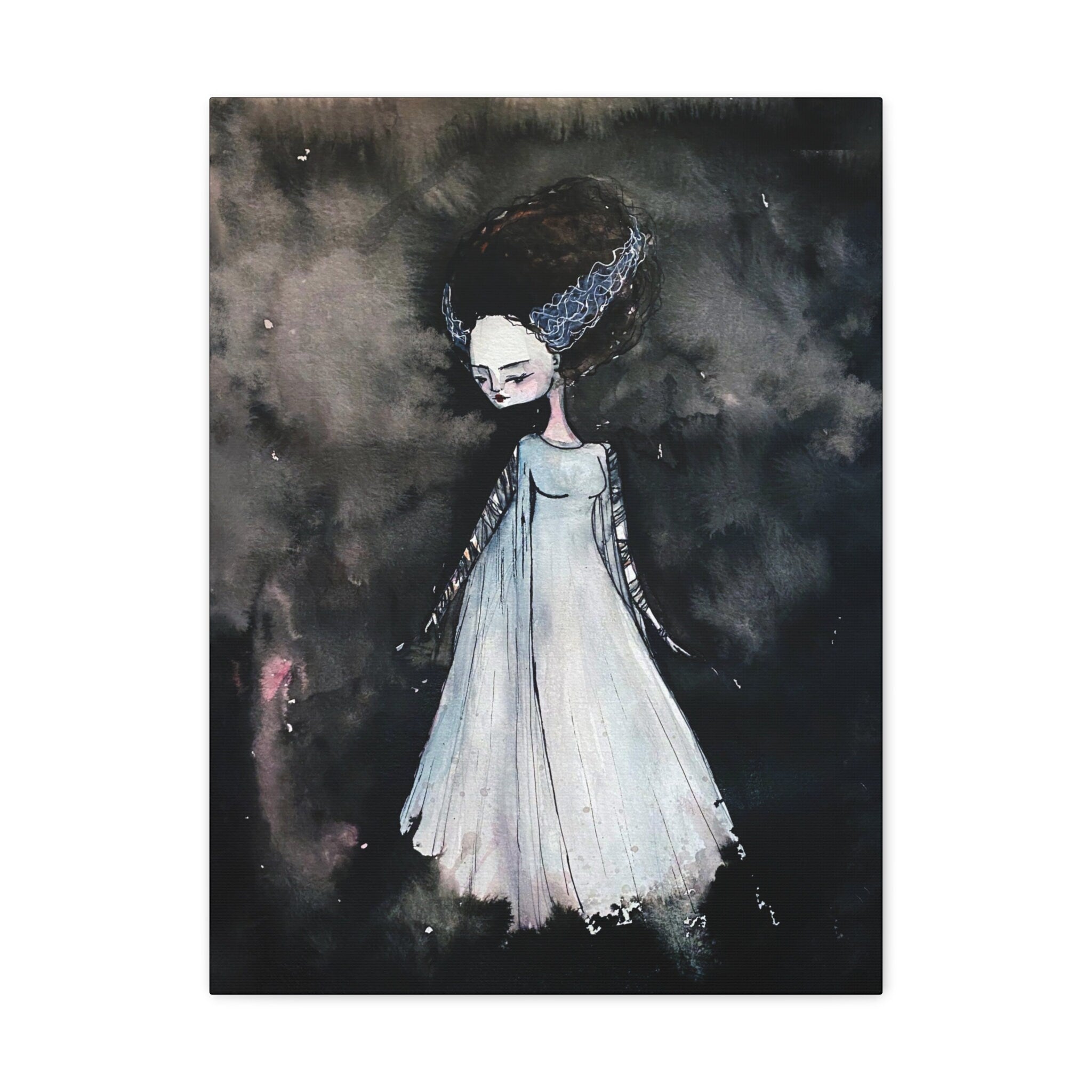 The Bride of Frankenstein · Canvas Print