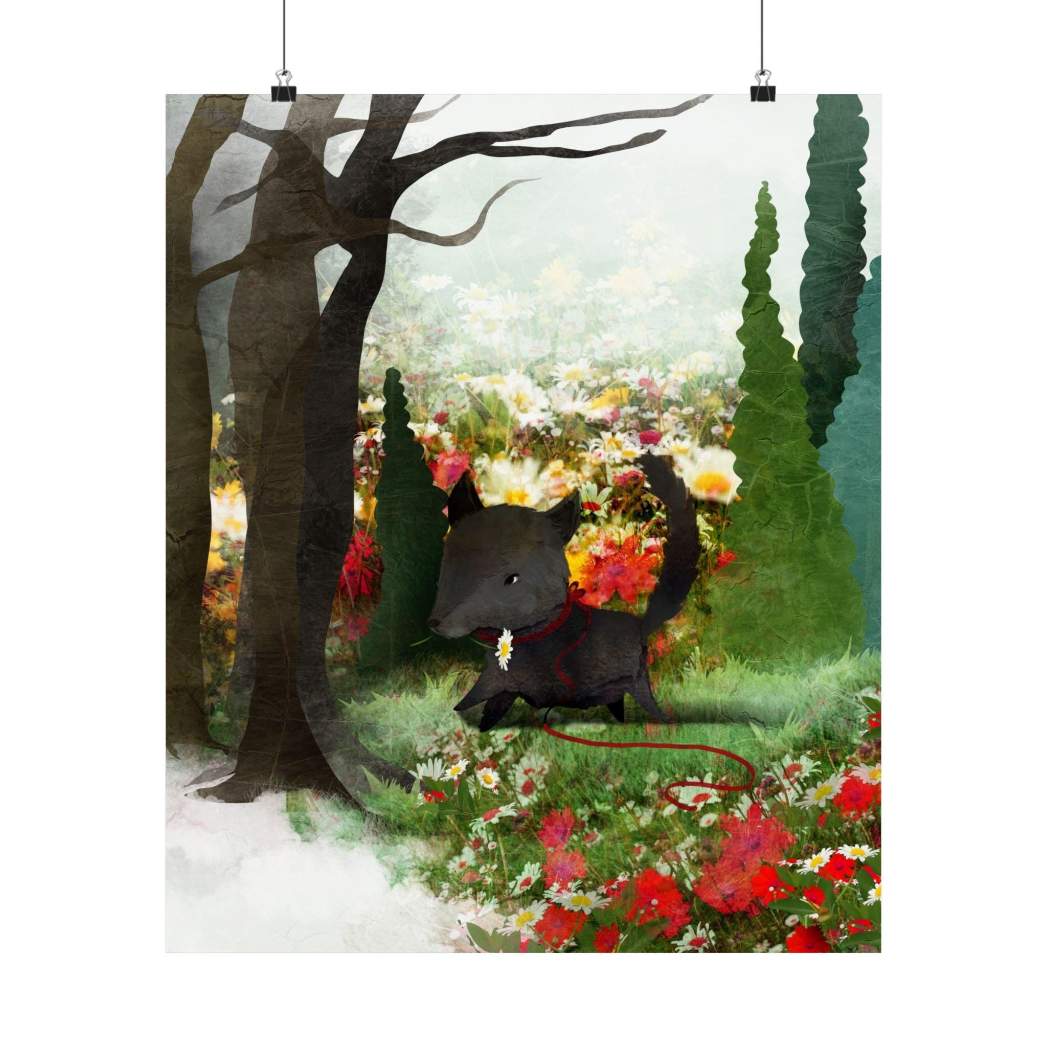 The Wolf · Poster Print