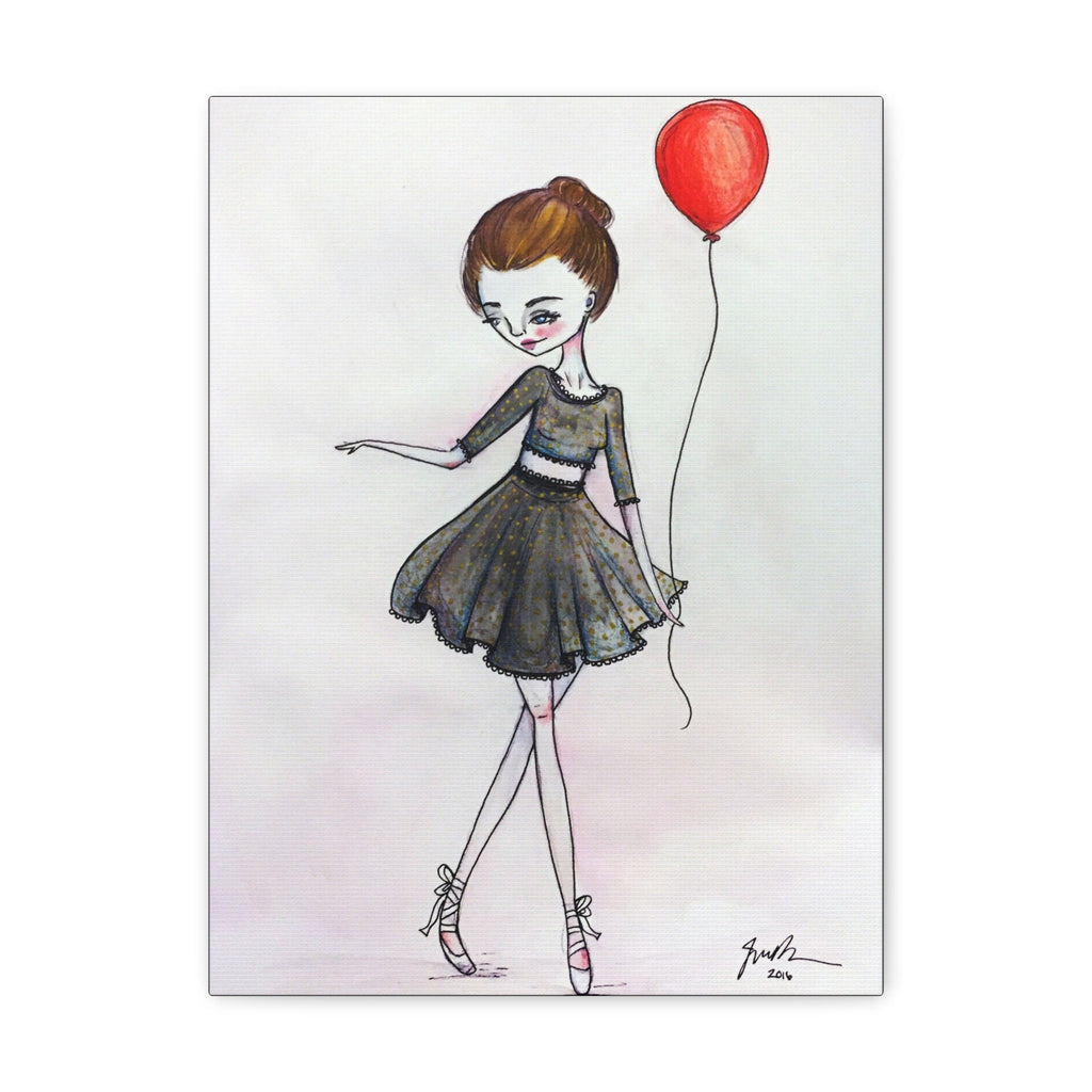 Red Balloon · Canvas Print