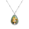 Green Juneau Dreams Oval · Necklace