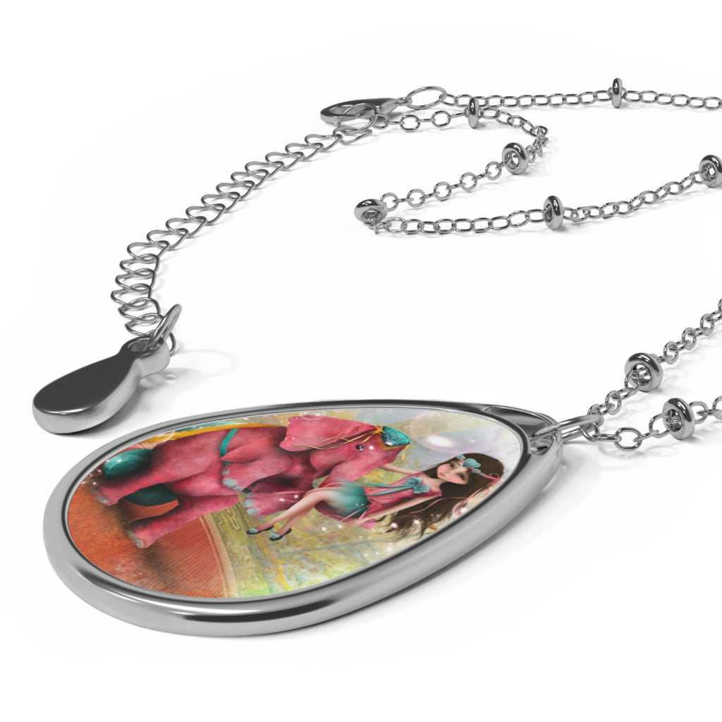 Chelsea and Beatriz the Pink Elephant · Necklace