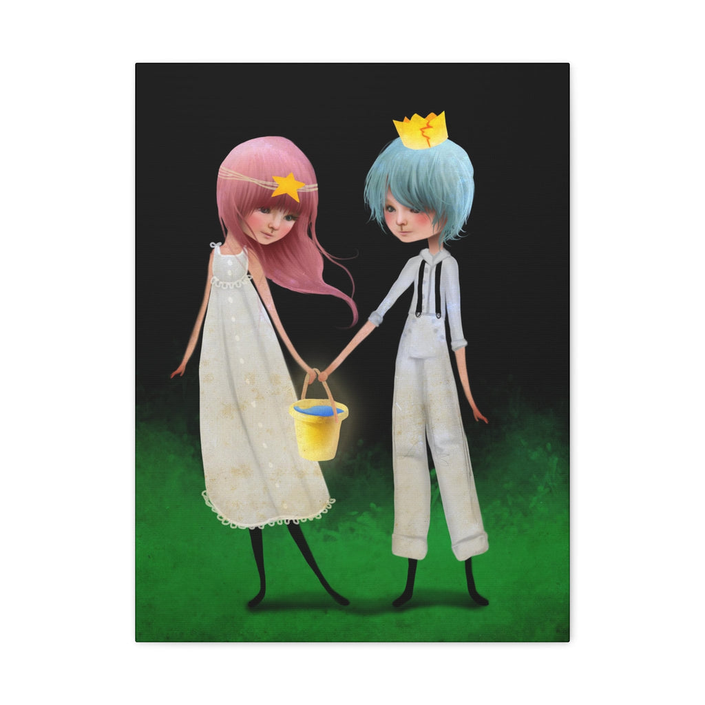 Jack and Jill · Canvas Print