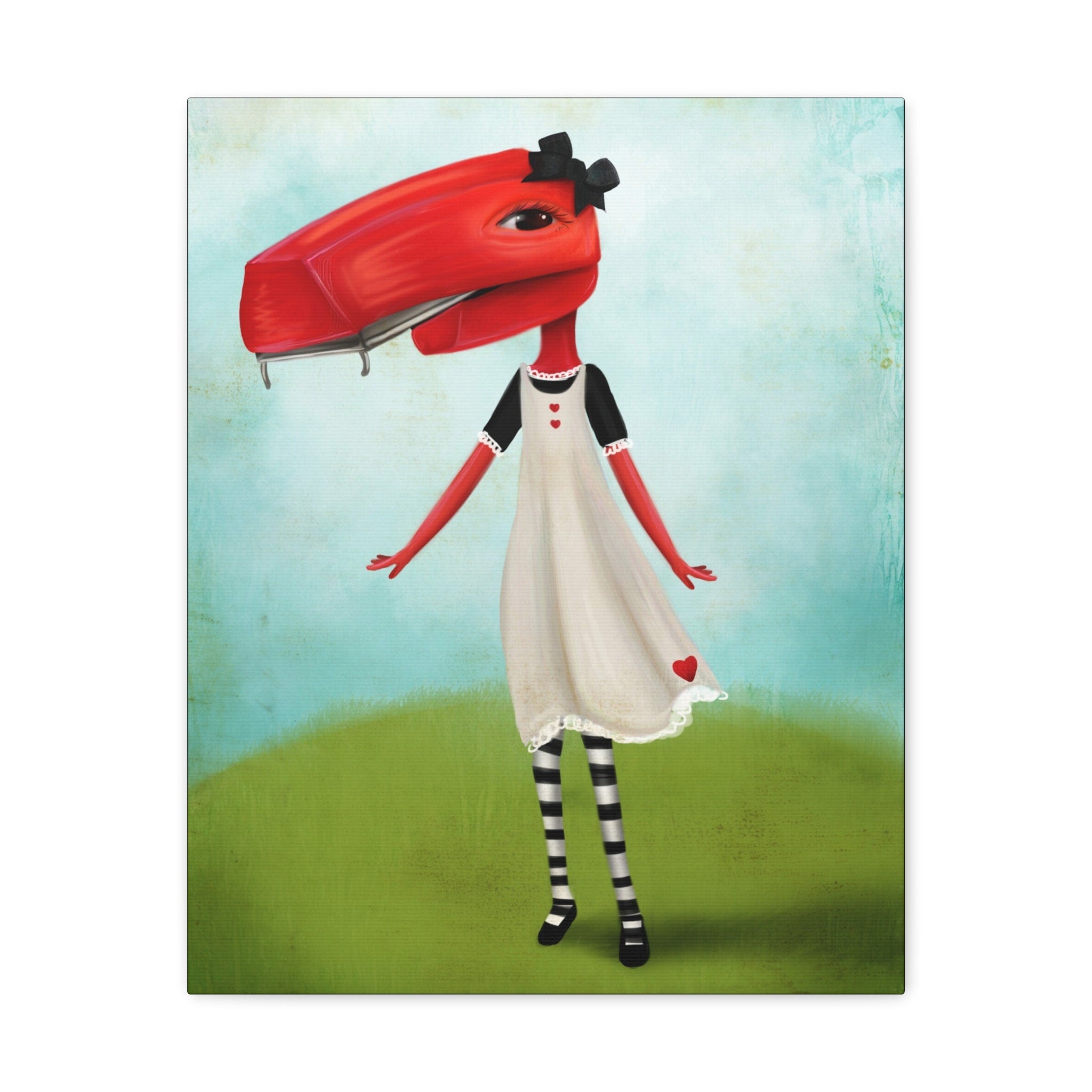 Staplegator · Canvas Print