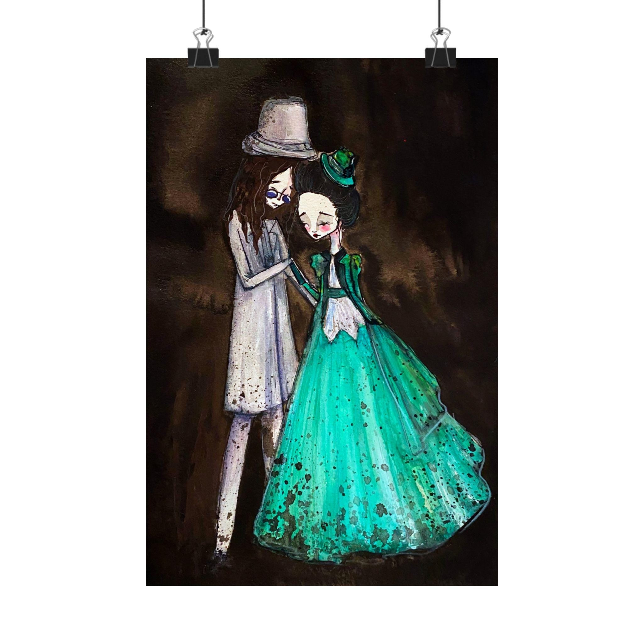 Dracula and Mina · Poster Print