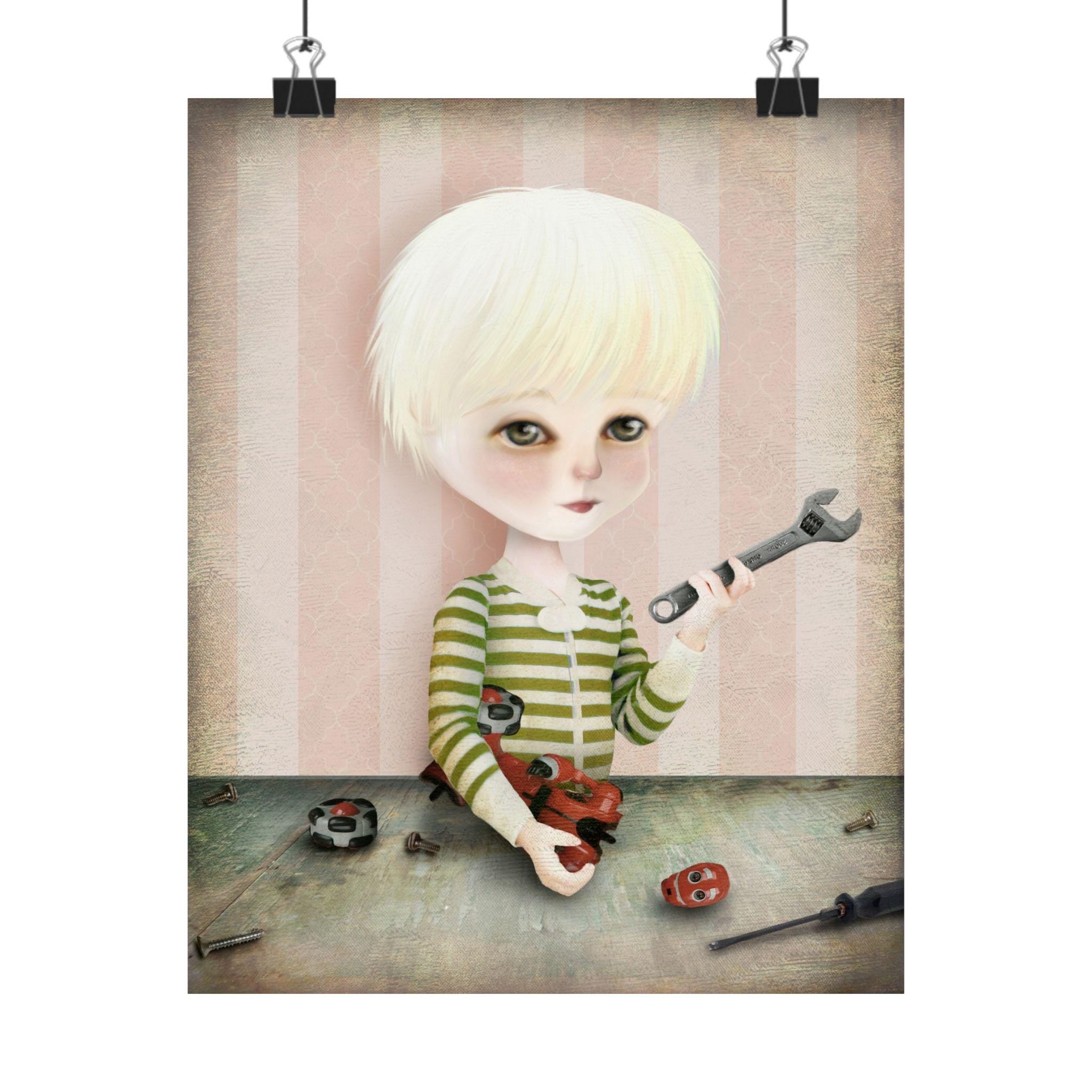 The Reverse Engineer · Poster Print