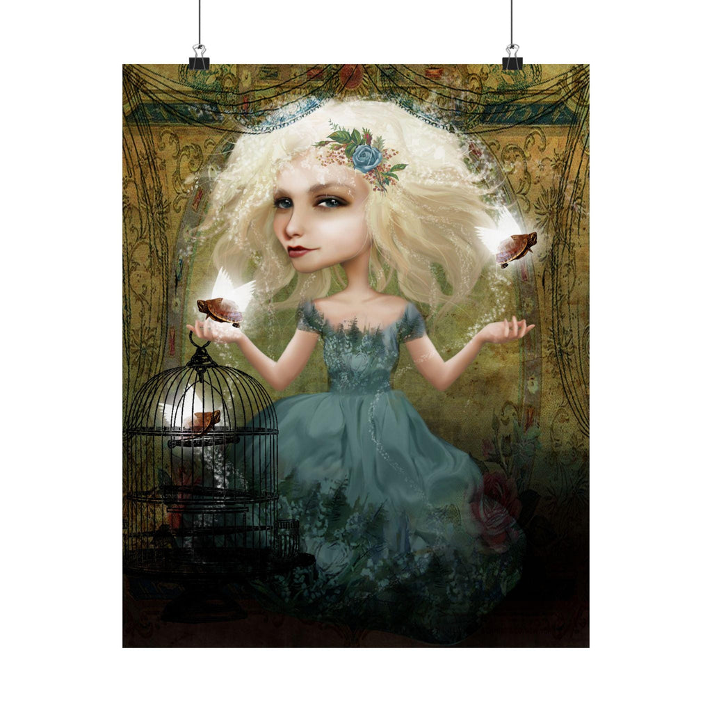 If you love them set them free · Poster Print