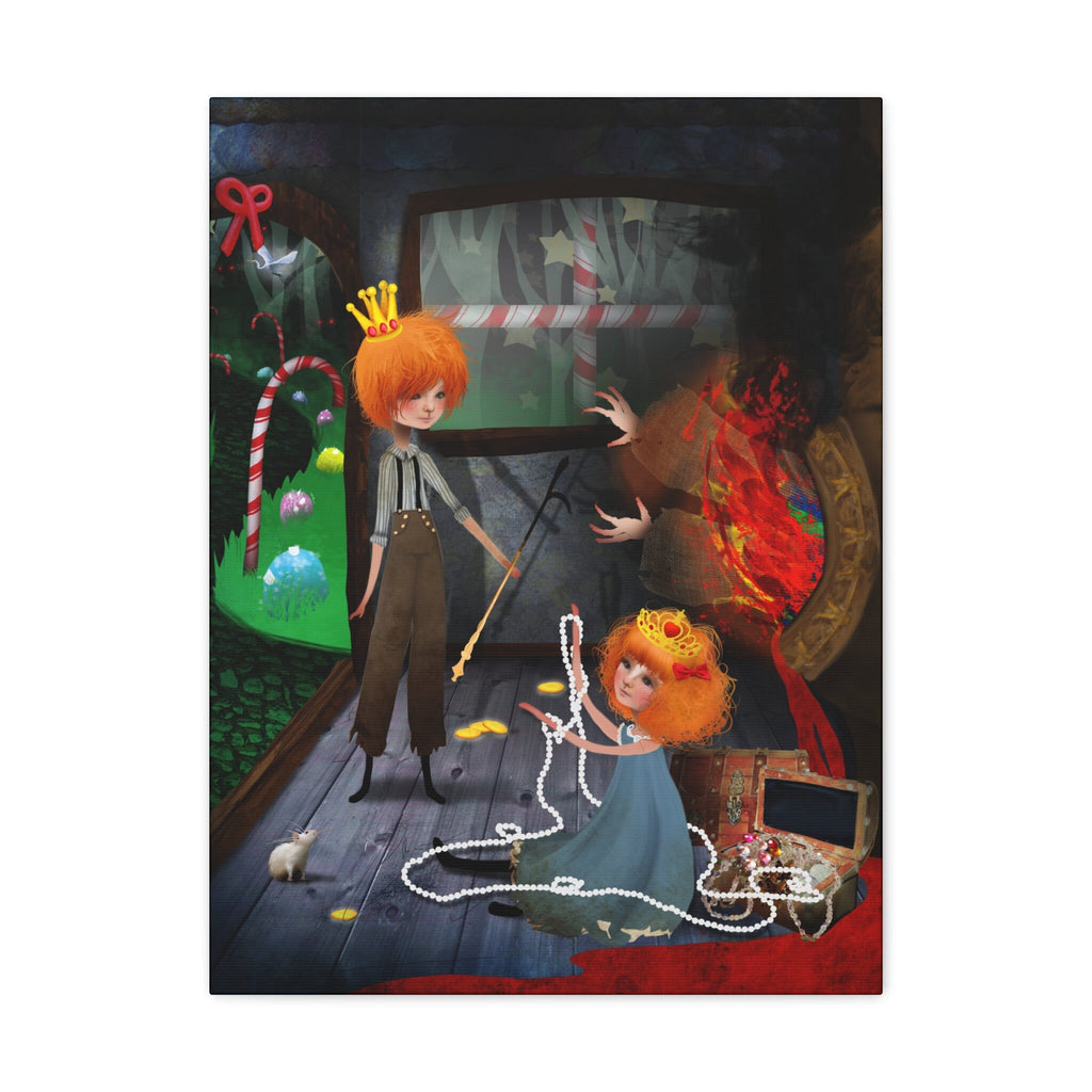 Hansel and Gretel · Canvas Print
