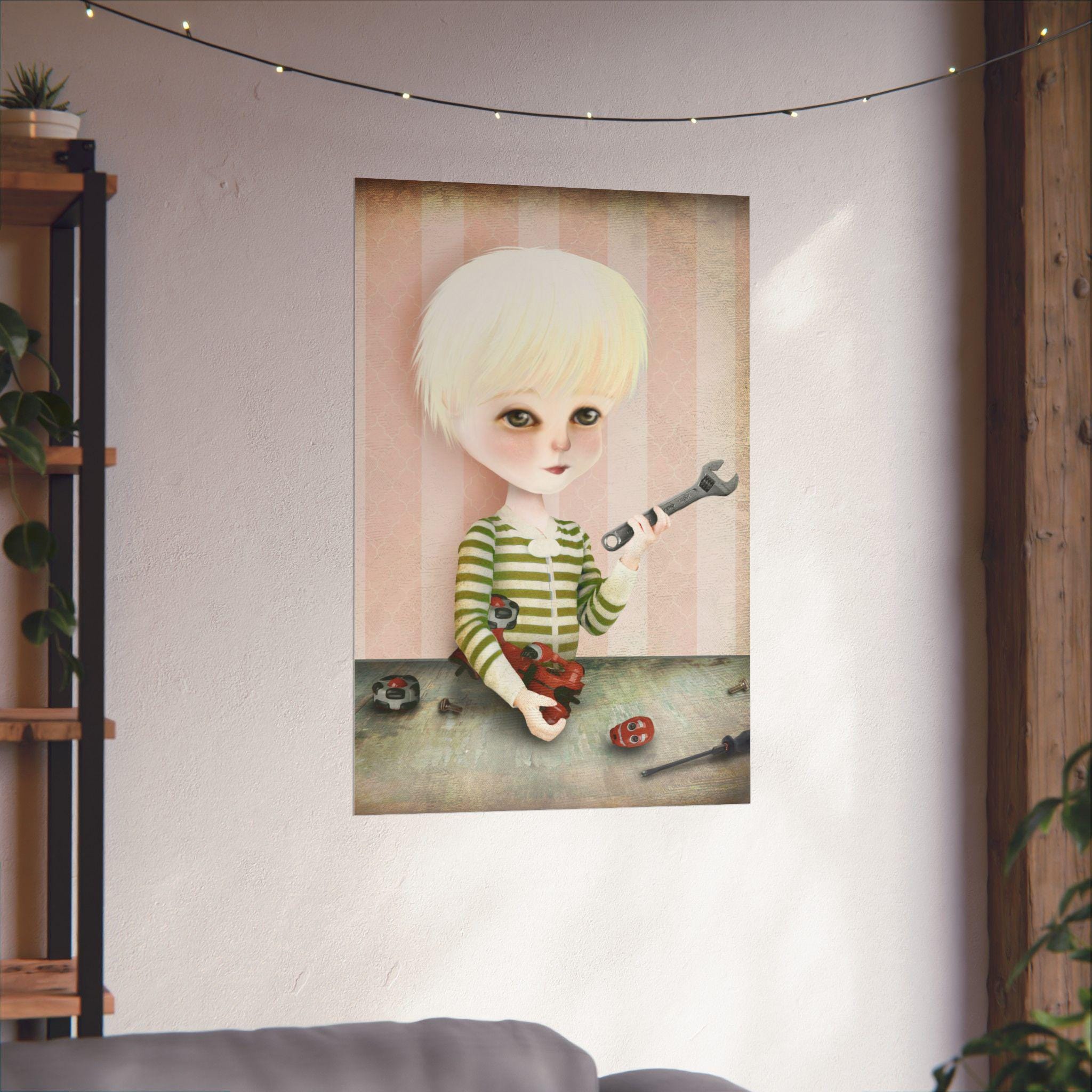 The Reverse Engineer · Poster Print