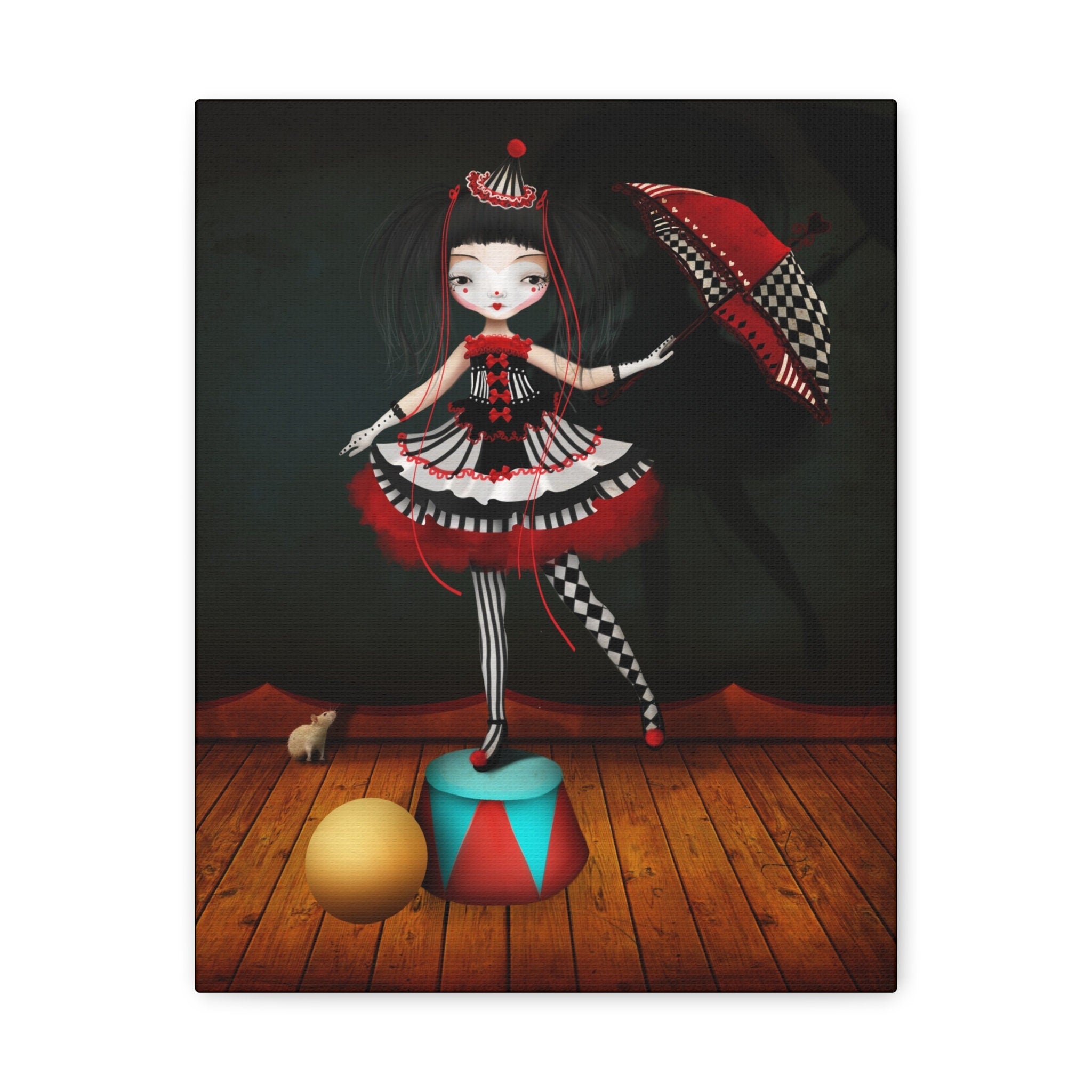 Petit Clown · Canvas Print