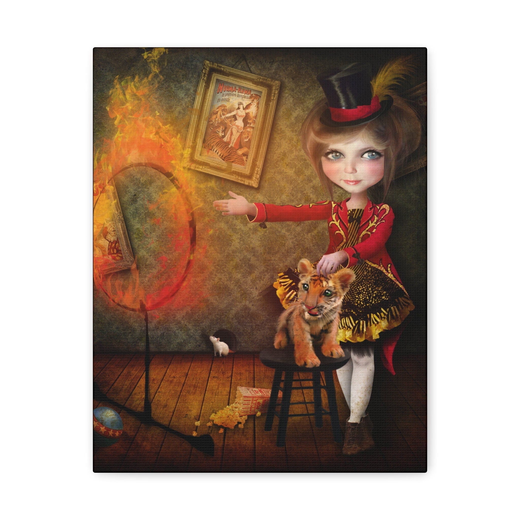 Ring of Fire · Canvas Print