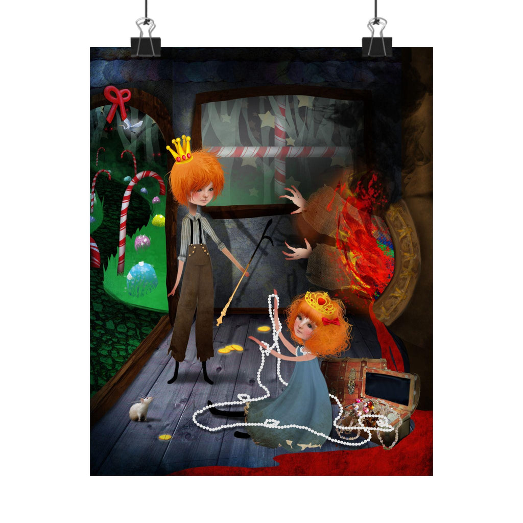 Hansel and Gretel Witches House · Poster Print
