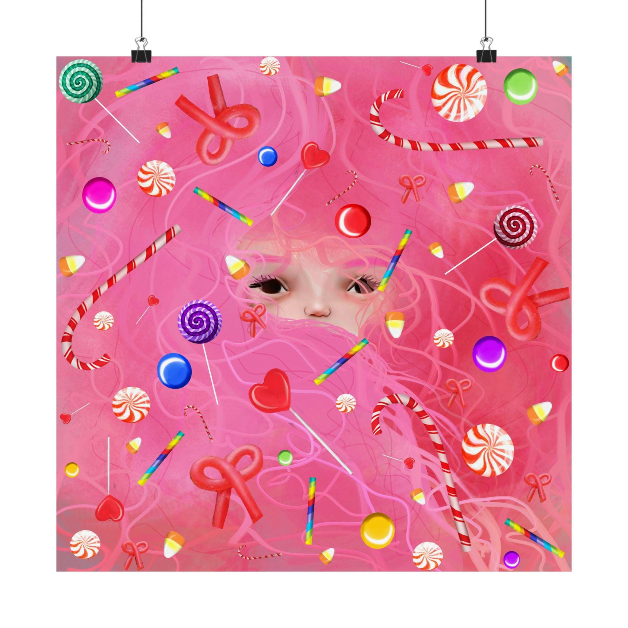 Hair · Poster Print