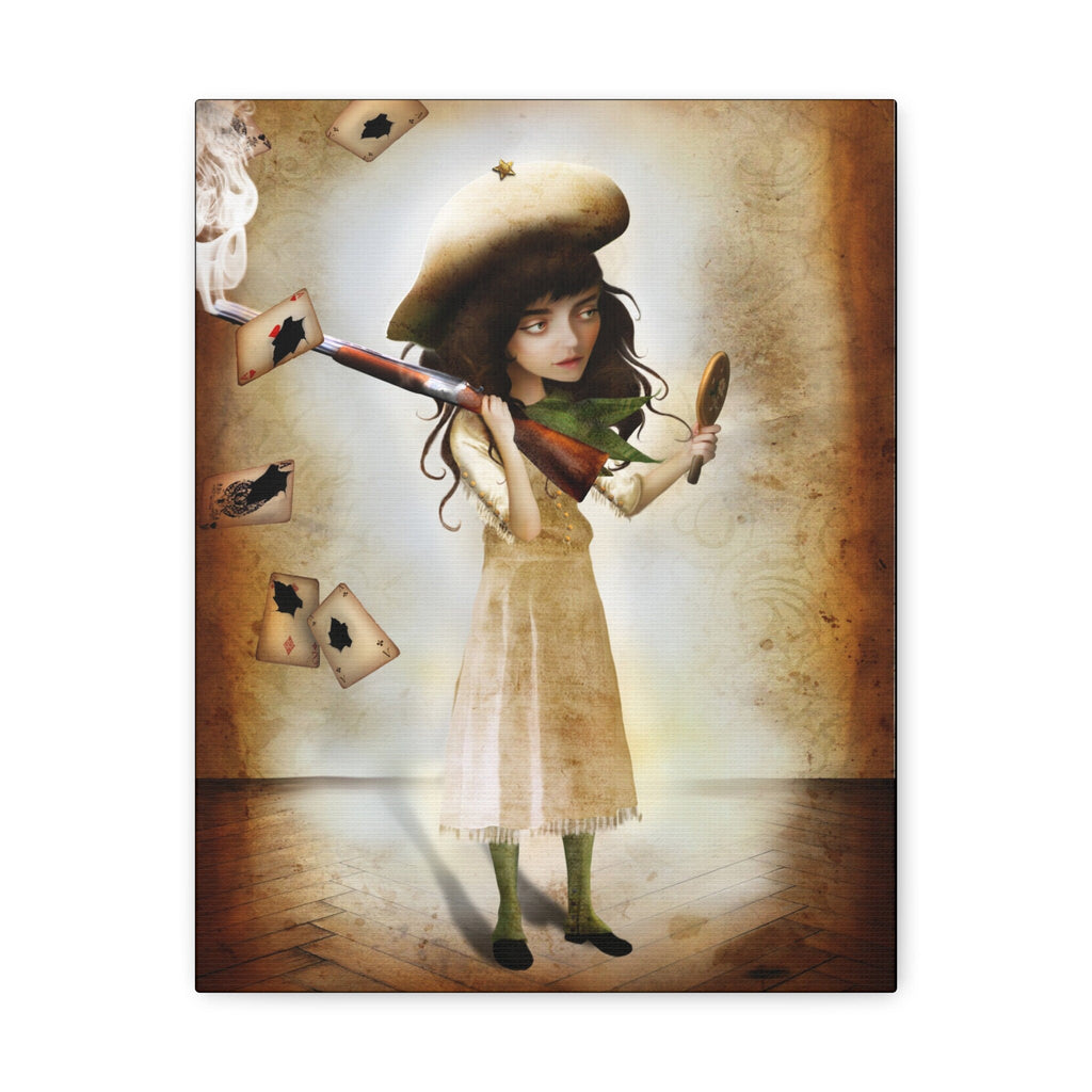 The Little Sharpshooter · Canvas Print