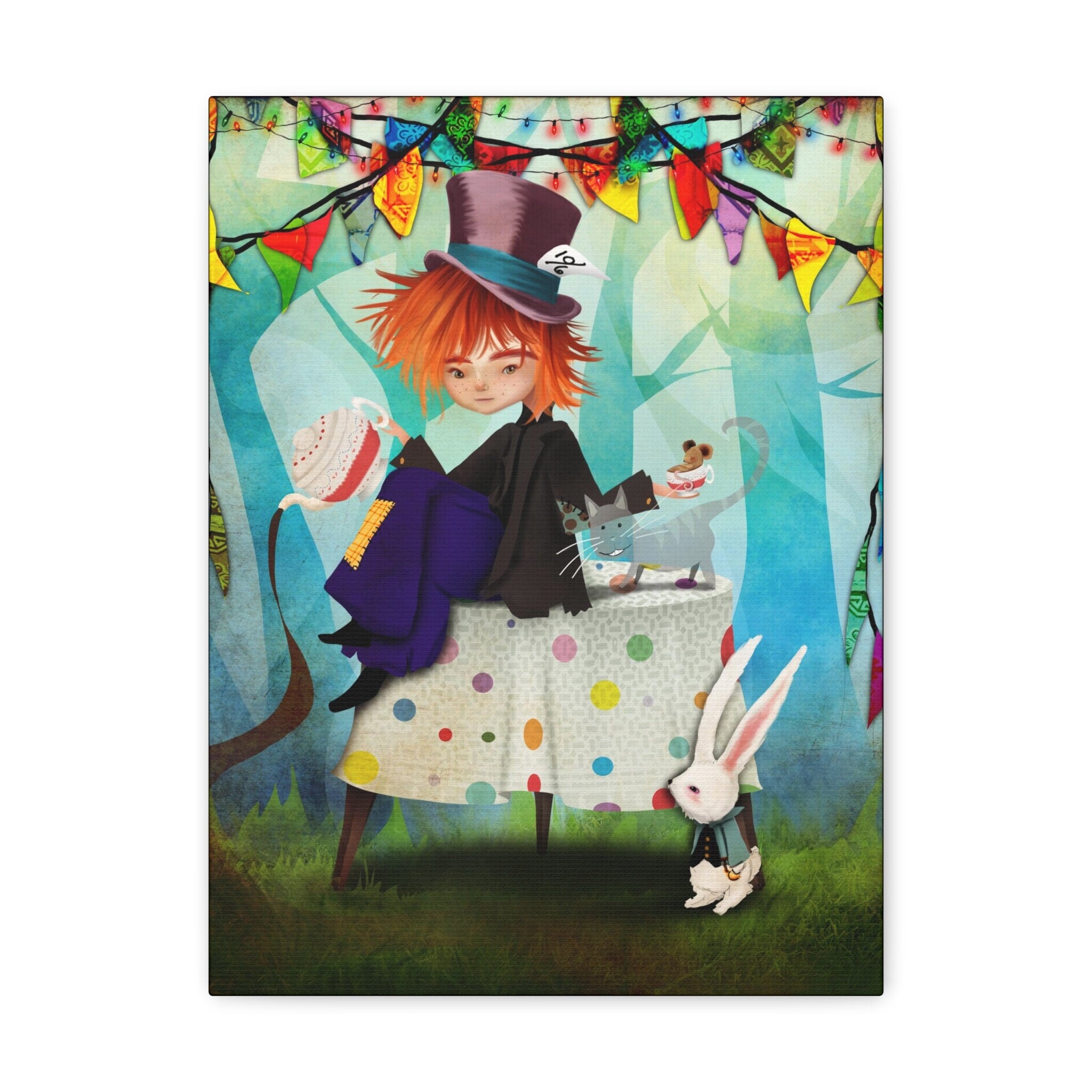 The Tea Party · Canvas Print