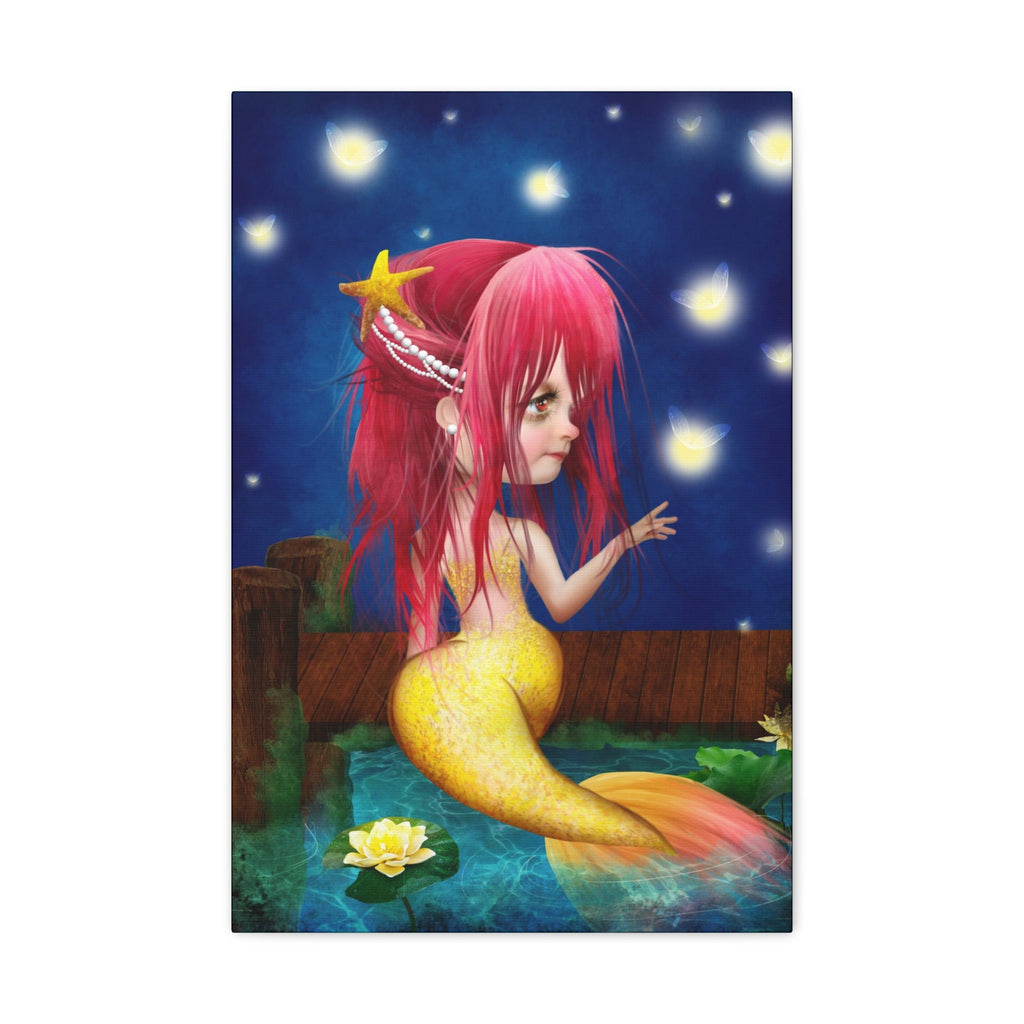 Midsummer Mermaid · Canvas Print