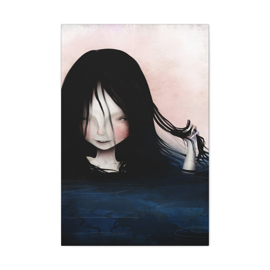 Swim · Canvas Print