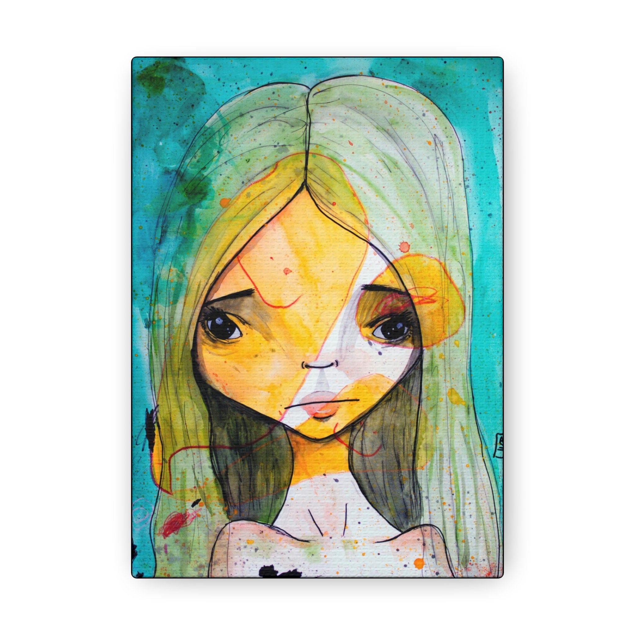 Green Juneau Dreams · Canvas Print