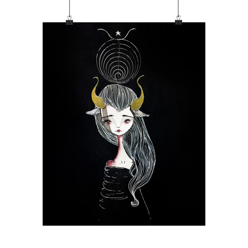 Taurus Girl · Poster Print