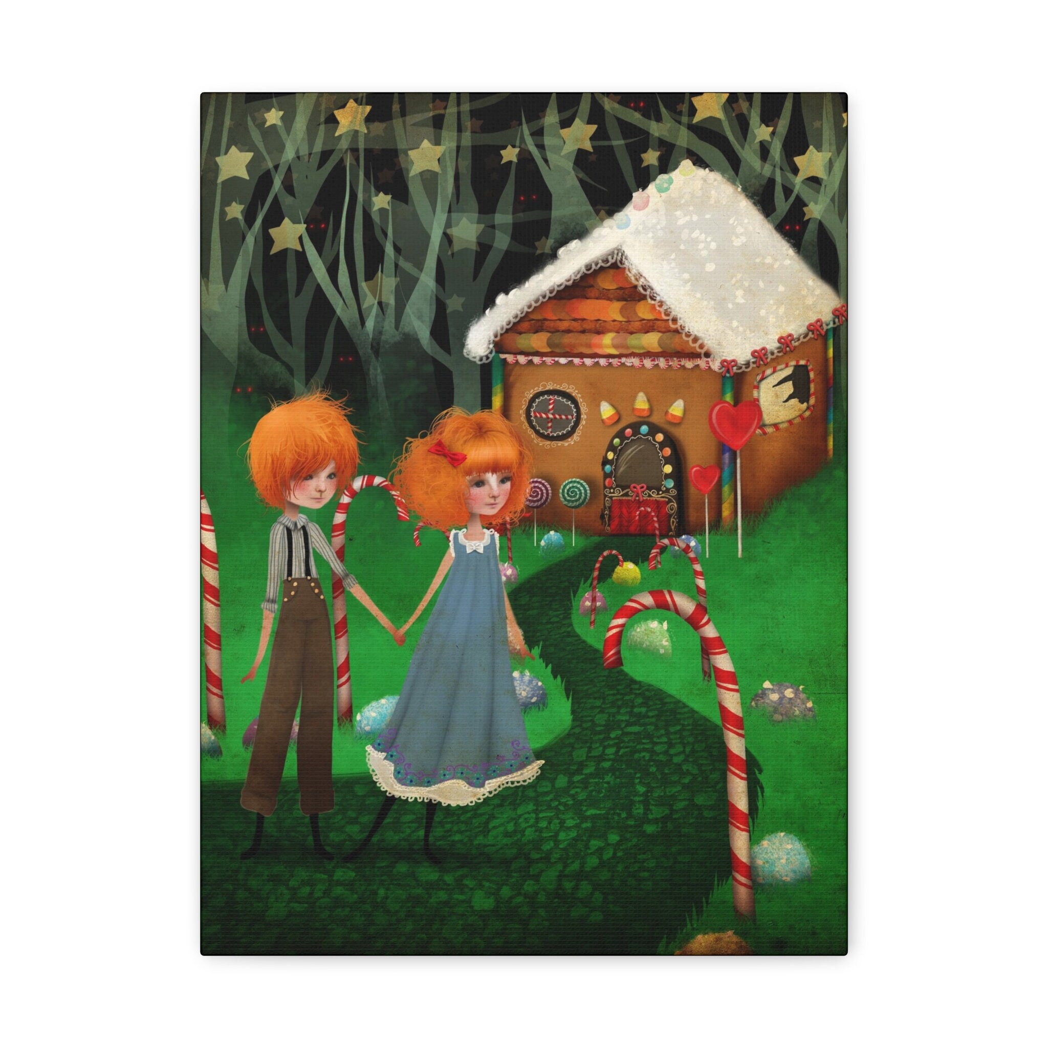 Hansel and Gretel · Canvas Print