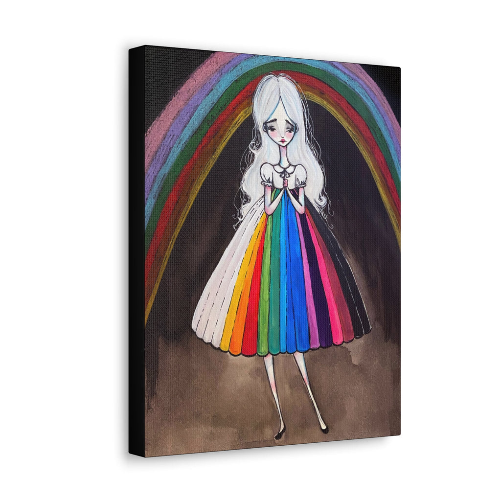 Babe Rainbow · Canvas Print