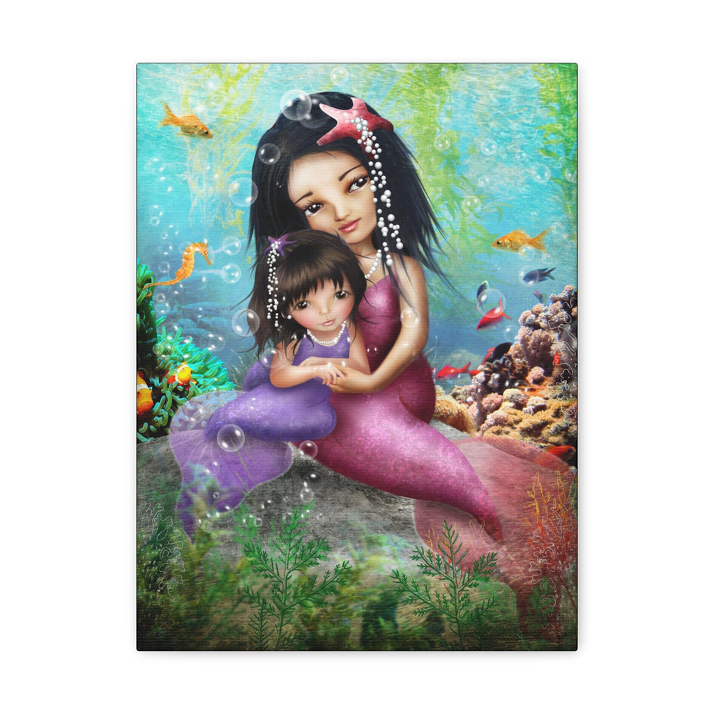 Water Baby · Canvas Print