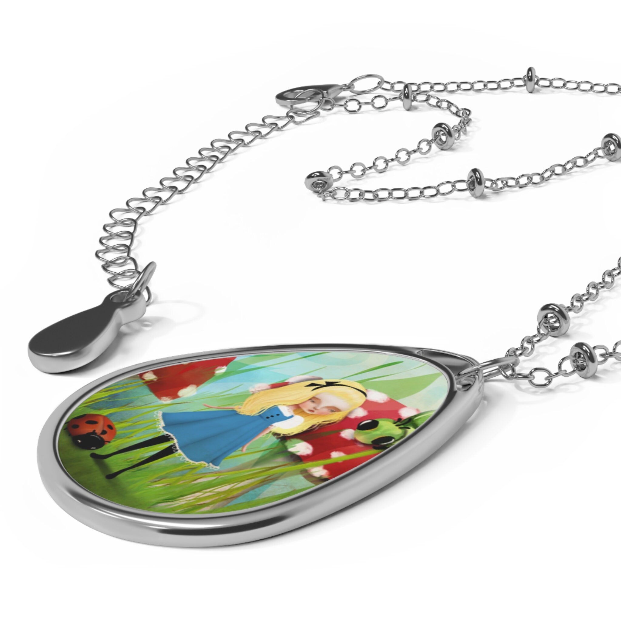 Alice and the Caterpillar · Necklace