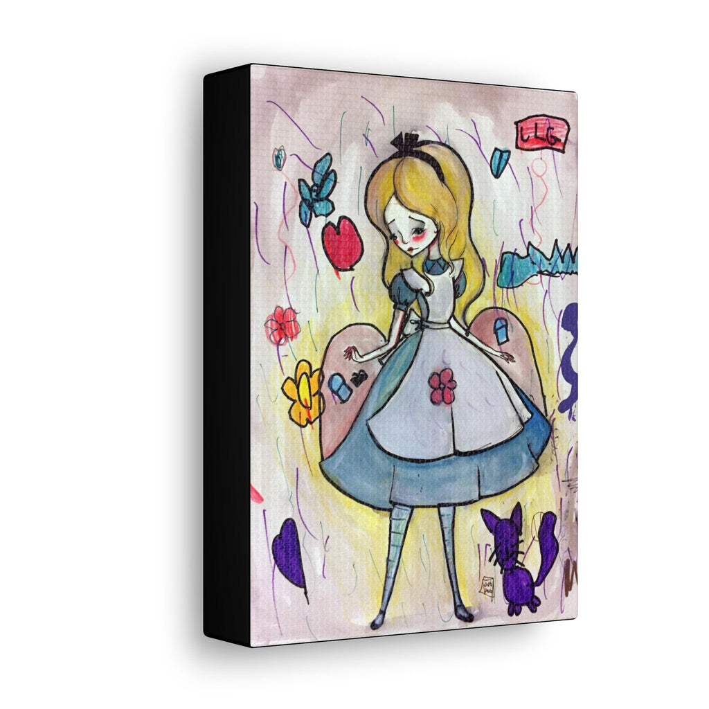 Alice in Wonderland Mommy and Me · Canvas Print