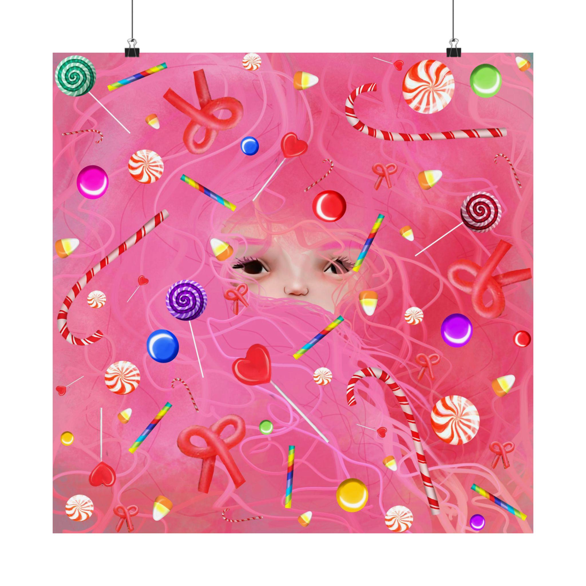 Hair · Poster Print