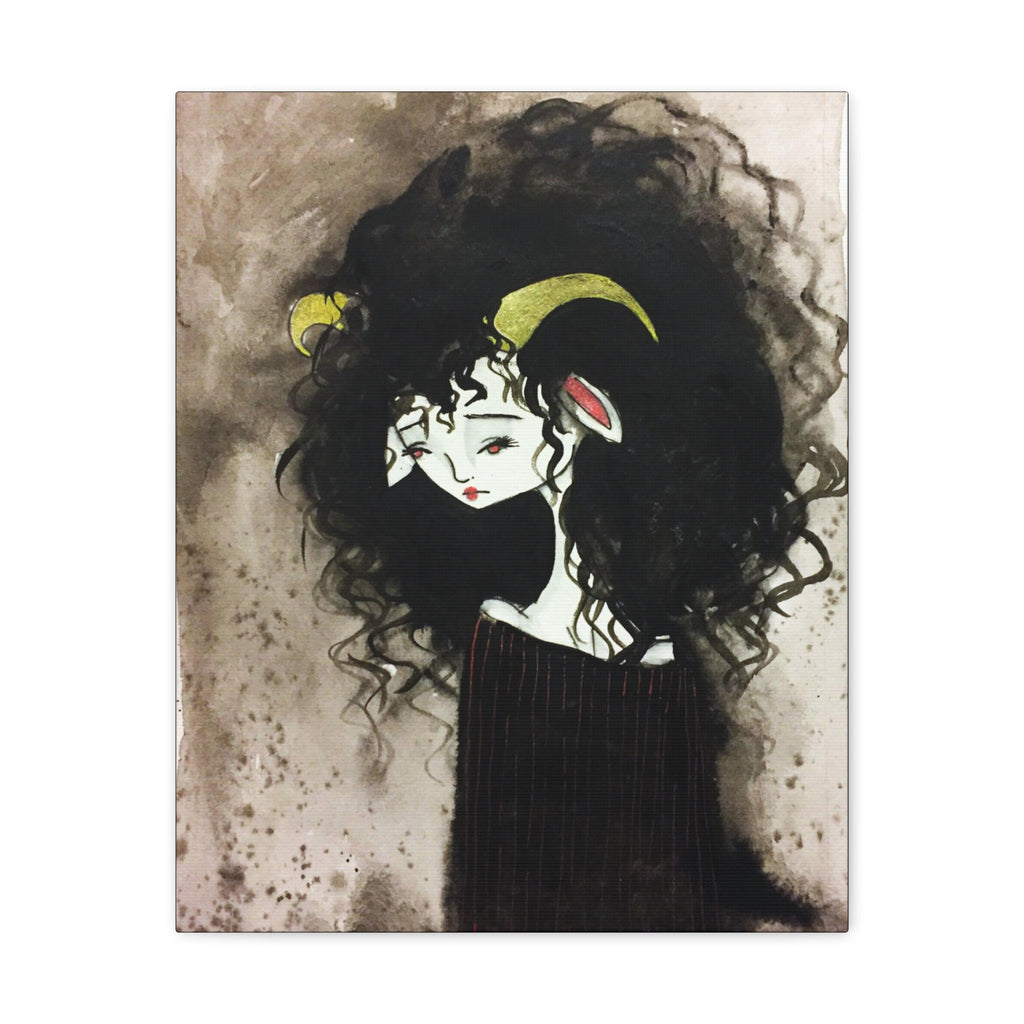 Aries Girl · Canvas Print