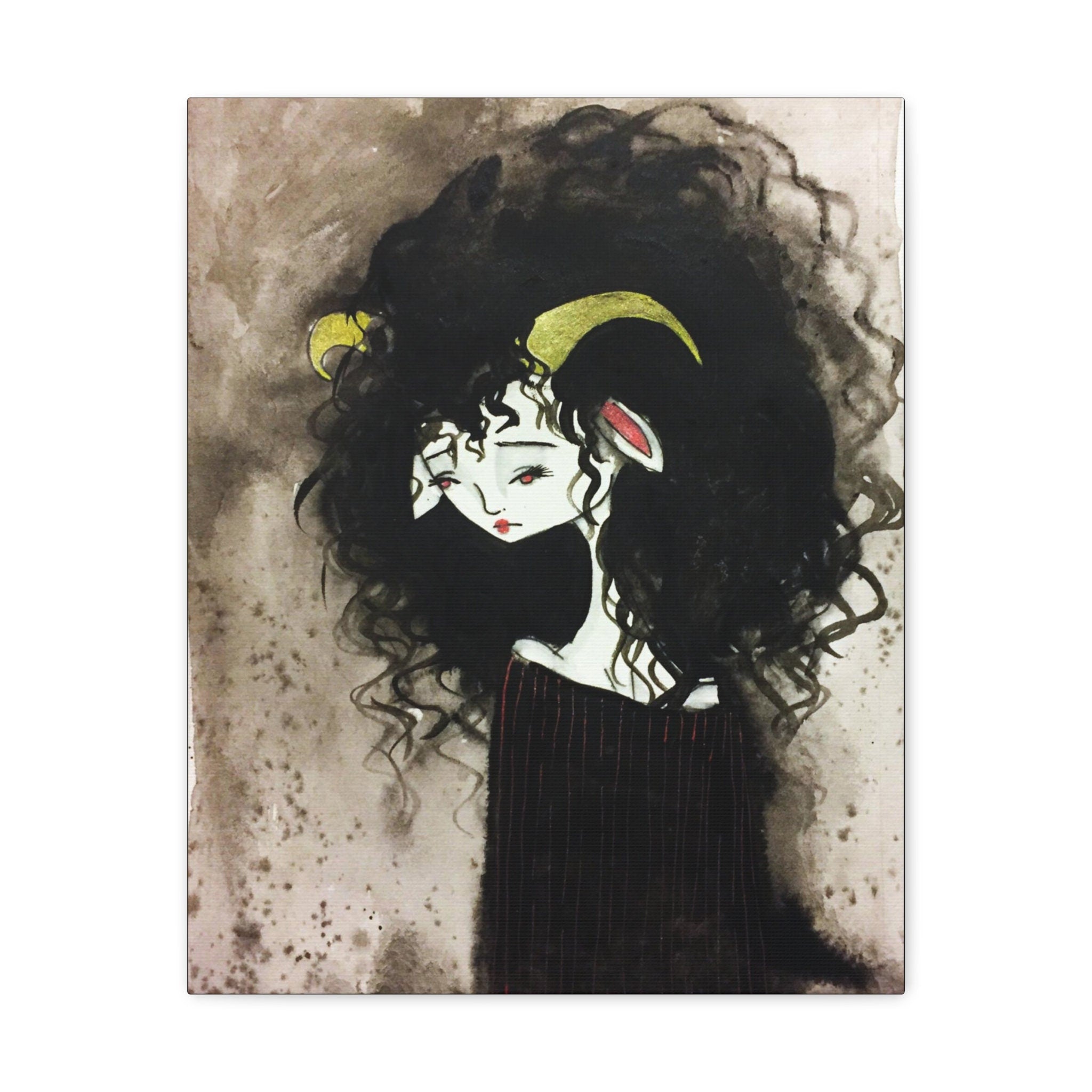 Aries Girl · Canvas Print