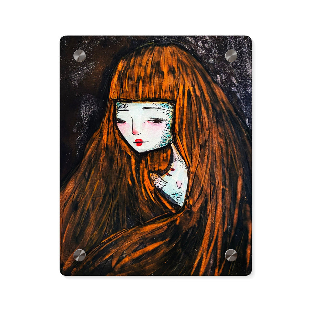 Monster Self Portrait Acrylic Wall Art Panel · Acrylic Print
